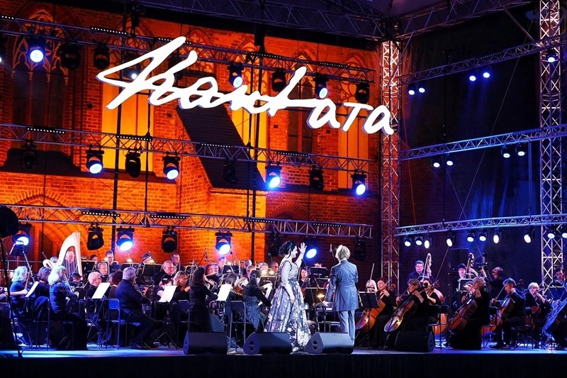 Фестиваль «Кантата» завершился гала-концертом на острове Канта в Калининграде