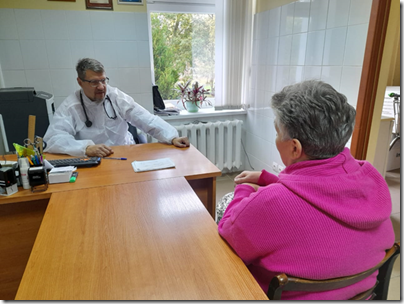 В Зеленоградске приём пациентов провели врачи областной больницы из Калининграда