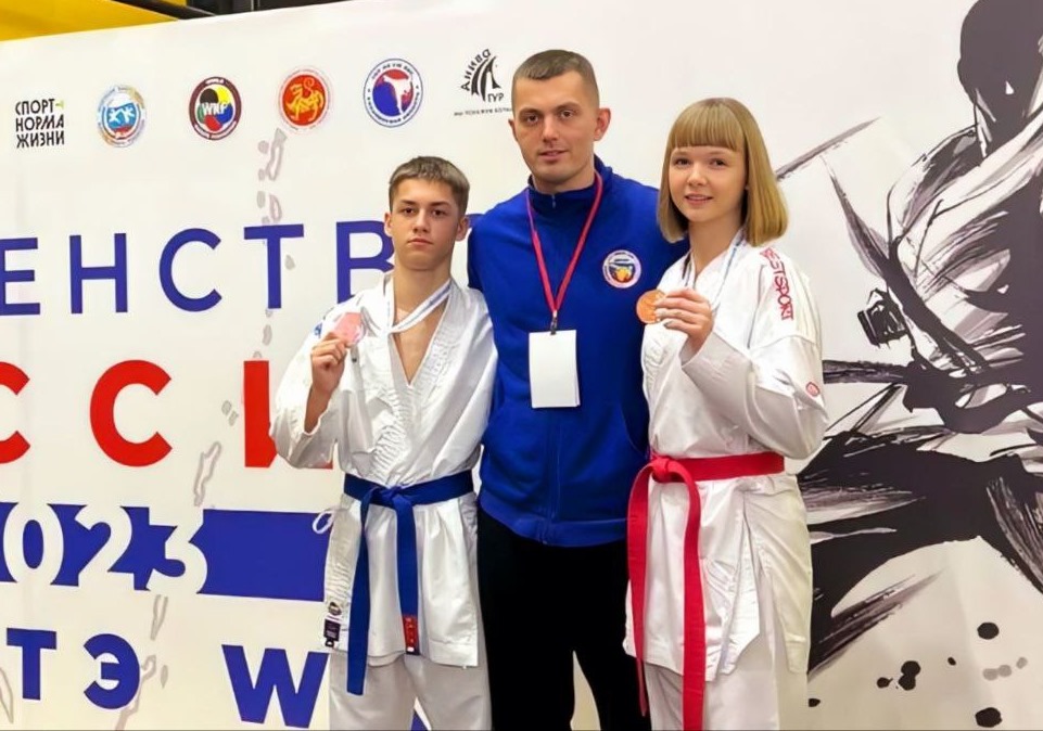 Спортсмены из Калининграда завоевали три медали первенства России по олимпийскому карате
