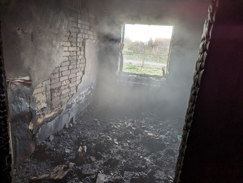 18-летний калининградец погиб в пожаре в Славске
