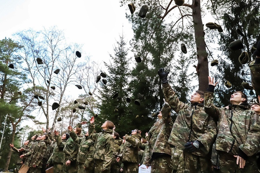 В военно-патриотическом центре «Авангард» завершилась девятая смена