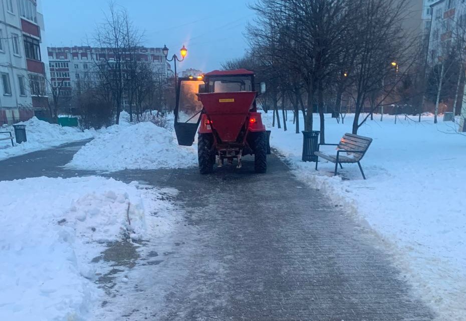 В Калининграде введён режим повышенной готовности из-за ледяного дождя